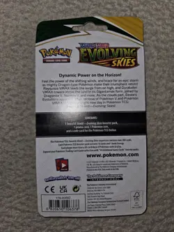 Pokemon Evolving Skies Blister + Sleeved Packs Lot Of 6 Eevee Slowpoke Promos - Image 4