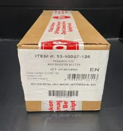 Pokemon TCG Mega Evolution Sealed 6 Box Non Enhanced Booster Case Q1300 - Image 1