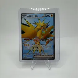 Pokemon Zapdos ex Ultra Rare Holo 192/165 Sv: Scarlet & Violet 151 200HP - Image 1