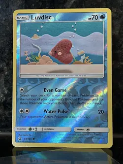 Luvdisc 44/168 Sm-Celestial Storm Reverse Holo Pokemon Sun And Moon - Image 1