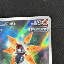 Pokemon Iron Moth 187/182 SV04: Paradox Rift Full Art Holo Illustration Rare - Image 2