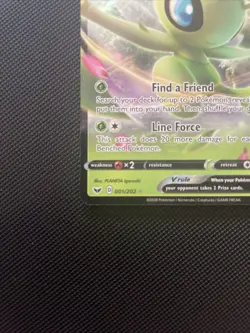 Celebi v 001/202 Sword & Shield - Near Mint - Pokemon TCG - Image 5