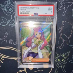 2023 POKEMON SVI EN-SCARLET & VIOLET ULTRA RARE #238 MIRIAM PSA 9 - Image 1