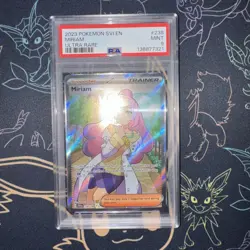 2023 POKEMON SVI EN-SCARLET & VIOLET ULTRA RARE #238 MIRIAM PSA 9 - Image 2