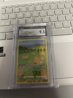 CGC 9.5 Ditto Pokemon (2023) Crown Zenith - GG22/GG70 Galarian Gallery Holo - Image 1