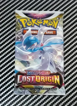 Pokemon TCG Sword & Shield Lost Origin Booster Pack SEALED Gardevoir Art Mint 820650850691 - Image 1