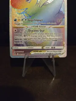Pokemon TCG Dragonite VSTAR 081/078 Pokemon Go Secret Rainbow 🌟Pack Fresh🌟 - Image 2