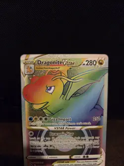 Pokemon TCG Dragonite VSTAR 081/078 Pokemon Go Secret Rainbow 🌟Pack Fresh🌟 - Image 3