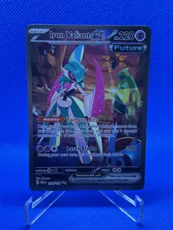 Iron Valiant ex - 249/182 - Pokemon Paradox Rift Special Illustration Rare NM - Image 1