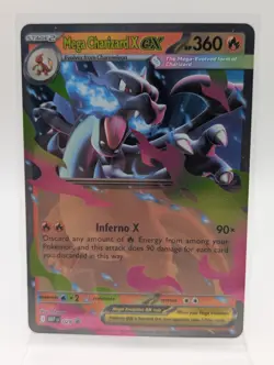 Mega Charizard X ex - 029 029 Holo Promo ME: Mega Evolution Promo Pokemon NM - Image 1