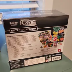Pokemon TCG Sword & Shield Evolving Skies Elite Trainer Box Leafeon Umbreon TEAR - Image 4