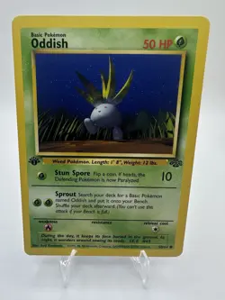 Oddish 58/64 1st Edition - Jungle Set - Vintage 1999 - Pokemon TCG - Image 1