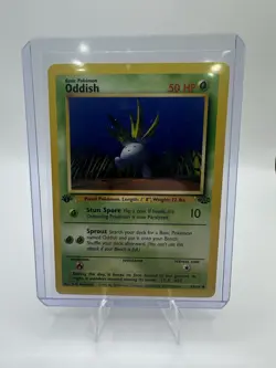 Oddish 58/64 1st Edition - Jungle Set - Vintage 1999 - Pokemon TCG - Image 2