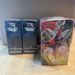 Pokemon Center Perfect Order ETB x2 / Booster Box x1 / Booster Bundle x2 IN HAND - Image 5