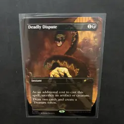 MTG Deadly Dispute (1980) *Rainbow Foil* Secret Lair: Frank Frazetta MT/NM - Image 2