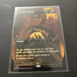 MTG Deadly Dispute (1980) *Rainbow Foil* Secret Lair: Frank Frazetta MT/NM - Image 3