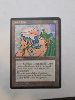 Magic The Gathering, Conch Horn, Fallen Empires, Regular - Image 1