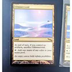 MTG Glimmervoid X4 Playset, Vintage Old Border MRD Mirrodin - Image 2