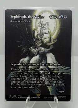 Sephiroth, the Savior - Atraxa, Grand Unifier Showcase Final Fantasy 0049 MTG NM - Image 1