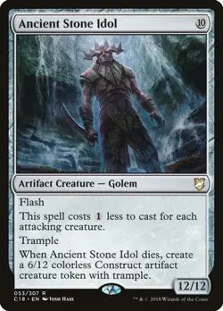 NM Ancient Stone Idol, MTG, Commander 2018, Magic the Gathering, 53 - Image 1