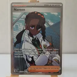 Pokemon TCG Trainer Supporter Naveen POR 112/088 2026 English DOM Card Stock - Image 2