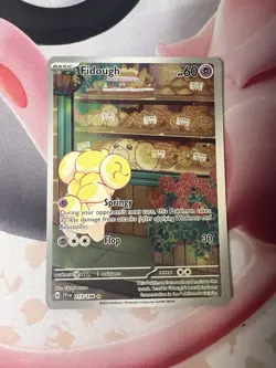 Pokemon TCG Fidough Scarlet & Violet Base Set 213/198 Illustration Rare (NM) - Image 1