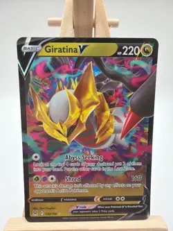 GIRATINA V - Pokemon Lost Origin Ultra Rare - 130/196 - NM+ TCG - Image 1