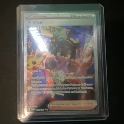 Pokemon Kieran 218/167 Twilight Masquerade Special Illustration Rare Holo Train… - Image 1