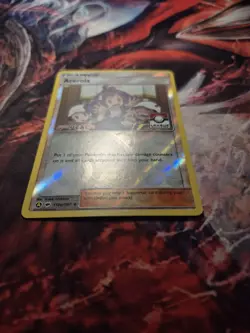 Acerola 4th Place 112a/147 League Promo Pokemon TCG Burning Shadows NM/LP - Image 3