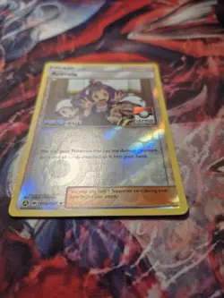 Acerola 2nd Place 112a/147 League Promo Pokemon TCG Burning Shadows NM/LP - Image 3