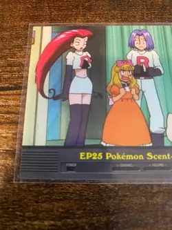 EP25 Pokemon Scent-Station Topps Series 2 Non Holo 2000 Team Rocket Jesse James - Image 2
