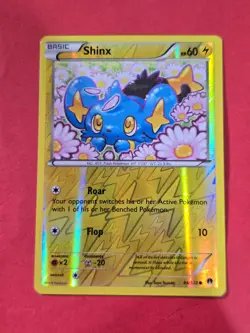 2016 Pokemon XY Breakpoint Reverse Foil #44 Shinx, Common, cd1 - Image 1