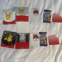 4 Pokemon McDonalds Happy Meal 25th Anniversary 2021 Promo Sealed Pack - Image 4