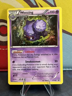 Pokemon TCG - 2016 Weezing XY163 - XY Black Star Promo - Mint - Image 1