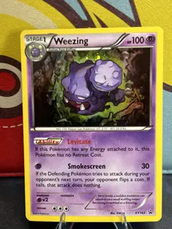 Pokemon TCG - 2016 Weezing XY163 - XY Black Star Promo - Mint - Image 3