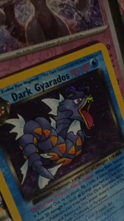Pokemon Dark Gyarados Holo Rare Unlimited 8/82 Team Rocket 70 HP Stage 1 English - Image 3