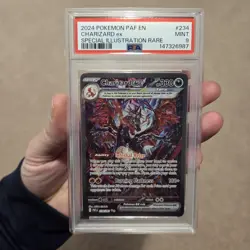 Pokemon Card - Charizard EX Paldean Fates 234/091 Illustration Rare - PSA 9 - Image 1