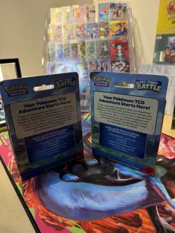 My First Battle Bulbasaur Oddish & Pikachu Mini Starter Deck Set lot of 2 - Image 3