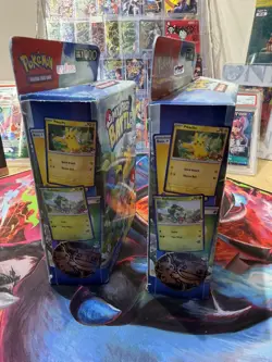 My First Battle Bulbasaur Oddish & Pikachu Mini Starter Deck Set lot of 2 - Image 5