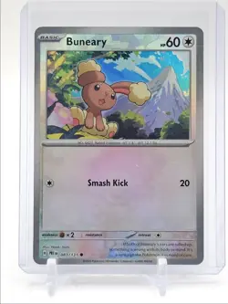 BUNEARY 2025 POKEMON PRISMATIC COMMON POKE BALL REVERSE HOLO 083/131 Q6894 - Image 1