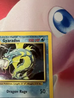 Pokemon TCG Gyarados Base Set 6/102 Holo Unlimited Holo Rare LP - Image 5
