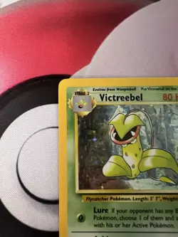 1999 Pokemon TCG Victreebel Holo Rare Unlimited Jungle 14/64 LP - Image 4