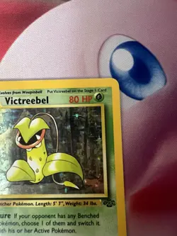 1999 Pokemon TCG Victreebel Holo Rare Unlimited Jungle 14/64 LP - Image 5