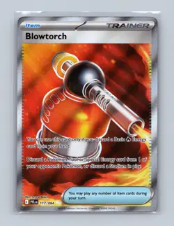 Blowtorch 117/094 Ultra Rare Phantasmal Flames Pokemon Lightly Played - Image 1