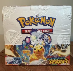 Pokemon Scarlet & Violet Surging Sparks Booster Box Sealed English TCG 2024 - Image 1
