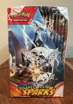 Pokemon Scarlet & Violet Surging Sparks Booster Box Sealed English TCG 2024 - Image 5