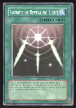 The Legend of Blue Eyes White Dragon #LOB-101 Swords of Revealing Light - Image 1