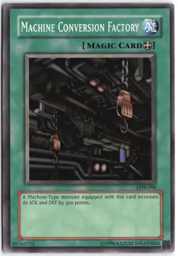 Yugioh - Machine Conversion Factory LOB-096 Unlimited - The Legend of Blue Eyes - Image 1