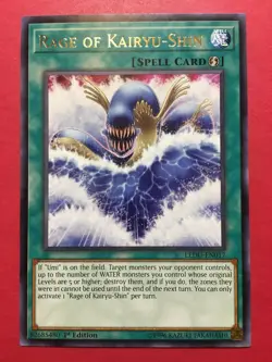 Yu-Gi-Oh! Rage of Kairyu-Shin - LEDU-EN017 - Rare - 1st Edition - Mint/NM X1 - Image 1