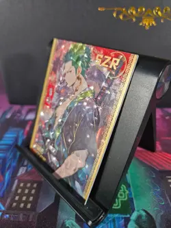 Roronoa Zoro SZR Rare Card One Piece Grand Line Volume 2 Thick Premium Holo - Image 3